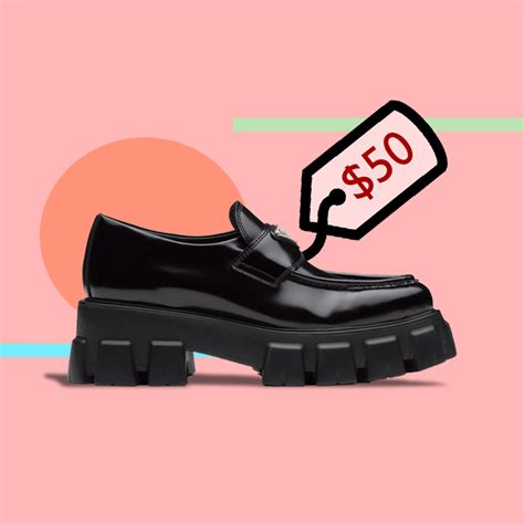 prada dupe loafers|prada monolith boot dupe.